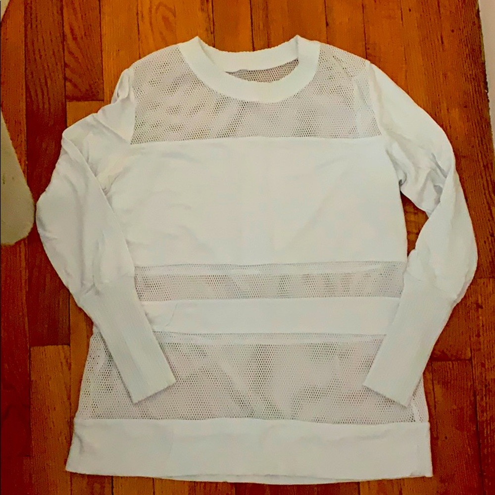 Alo Mesh Panel Long Sleeve